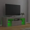 TV-Schrank mit LED-Beleuchtung Betongrau 120x35x40 cm Produktbild-Vorschau 10