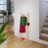 Věšák Relaxdays s odkládací plochou na boty, tyčí na oděvy, Náhled obrázku produktu 2