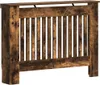vidaXL Osłona grzejnika dąb wędzony 112 x 19 x 81,5 cm Podgląd zdjęcia produktu 1