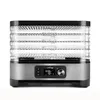 A food dehydrator with multiple trays is shown against a white background. Anteprima dell’immagine prodotto
