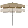 vidaXL Parasol plażowy taupe 200x125 cm Podgląd zdjęcia produktu 2