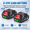 Sega a gattuccio a batteria 21V, 0–3000 corse/min, corsa 13 Anteprima dell’immagine prodotto 6