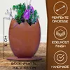 Rostikal Gartendeko Rost Osterei zum Bepflanzen 16 cm Produktbild-Vorschau 2