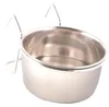 Trixie Edelstahlnapf mit Halter, 150 ml/ø 7 cm Produktbild-Vorschau 1