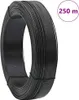 vidaXL Zaun-Bindedraht 250 m 0,9/1,4 mm Stahl Anthrazit Produktbild-Vorschau 4
