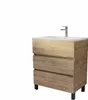 Meuble de salle de bains 70 cm TIMBER -Reproduction Chêne Voir les images du produit 1
