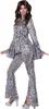 A woman is posing in a disco costume. Produktbild-Vorschau