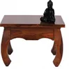 Wohnling Sheesham Couchtisch Massiv 60 x 60 cm Opium Form Produktbild-Vorschau 6