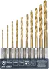KRAFTMANN 50801 HSS-Bohrer-Satz, Titan-Nitriert, 10-tlg. Produktbild-Vorschau 2