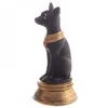 Figur Ägypten Bast ägyptische schwarze und goldene Produktbild-Vorschau 2