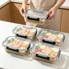 OZAVO Frischhaltedose 5er set mit deckel,Glas Produktbild-Vorschau 7