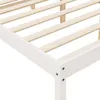 vidaXL Seniorenbett Weiß 180x200 cm Massivholz Kiefer Produktbild-Vorschau 7