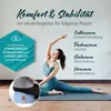 #DoYourYoga okrúhly jogový vankúš Vishnu 30cmx15cm Náhľad obrázku produktu 5