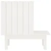 The Living Store Katzenhaus Weiß 60x36x60 cm Massivholz Produktbild-Vorschau 5