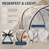 10er-Set Regenhaube mit Visier, PVC, wiederverwendbar, Produktbild-Vorschau 7