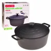 KAMILLE Topf FERRAN Aluminiumtopf 6,5 l Induktion schwarz Produktbild-Vorschau 2