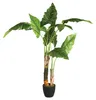 Sztuczna roślina w donicy BANANOWIEC, 132 cm Podgląd zdjęcia produktu 1