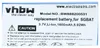vhbw Akku kompatibel mit Intermec SG20BHP, SG20B 2DHC, Produktbild-Vorschau 5
