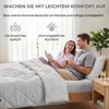 Sleep Comfy Deluxe 2-in-1 Sommer Bettdecke 240x220 cm Vapor Produktbild-Vorschau 2