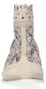 Laura Vita Damen Stiefelette aus Leder mit floral Produktbild-Vorschau 4