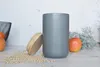 Vorratsdose Grau aus Porzellan mit Holzdeckel Produktbild-Vorschau 4