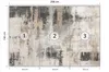 Muralo Selbstklebende Fototapete ABSTRAKTION Beton Optik Produktbild-Vorschau 2