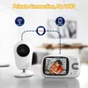 Dětská chůvička s kamerou 3,2" video chůvička s nočním Náhled obrázku produktu 7