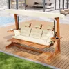 Balançoir de terrasse Hollywood, banc à balançoire de Voir les images du produit 4