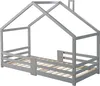 MODFU Lit enfant 90 x 200 cm - Lit cabane en pin avec Voir les images du produit 6