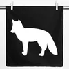 Huuraa Kissenbezug Fuchs Silhouette 40x40cm Black Baumwolle Produktbild-Vorschau 1