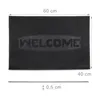 Zerbino Relaxdays WELCOME, LxP: 60x40 cm, 100% gomma, Anteprima dell’immagine prodotto 4