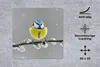 MuchoWow® Mauspad Mousepad Blaumeise - Vogel - Zweig - Gelb Produktbild-Vorschau 2