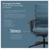 TopStar Sitzhocker Sitness 20 SI69G22 anthrazit (SI69G22) Náhľad obrázku produktu 5