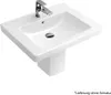 Villeroy & Boch Subway 2.0 Lavamano 450 x 370 mm - Bianco Anteprima dell’immagine prodotto 4