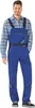 Planam Latzhose Highline Gr. 68 kornblau/marine/zink Produktbild-Vorschau 5