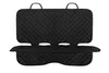 A black quilted car seat cover for the back seat. Produktbild-Vorschau