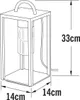Lampa podłogowa Bologna E27 230V czarna, szkło Podgląd zdjęcia produktu 11