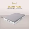 Lavea® Topper Spannbettlaken 200x220 cm, Maya 100% Jersey Produktbild-Vorschau 2