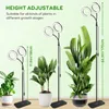LED Pflanzenlampe Vollspektrum 2 Köpfe,144 LEDs,10-stufig Produktbild-Vorschau 2