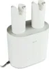A white shoe dryer with two cylindrical openings on top, placed on a white background. Produktbild-Vorschau