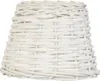 Clayre & Eef Abat-jour Ø 20x15 cm Blanc Rotin Voir les images du produit 1