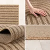 SIMPEX Indoor Outdoor Teppich Wetterfest Sisal, Boho Modern Produktbild-Vorschau 2
