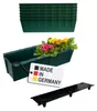 BURI 6 inserts de jardinières pour palettes Euro avec tapis Voir les images du produit 2