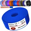 10m Aderleitung H05 V-K 1 mm² Dunkelblau Einzelader Produktbild-Vorschau 1