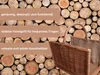 Ogrodzenia Wiklinowe Duży Wypleciony Kosz na Drewno Opałowe Podgląd zdjęcia produktu 9