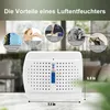 Zwei kleine Luftentfeuchter, geeignet für Badezimmer, Produktbild-Vorschau 2