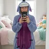 Pigiama Onesie Kigurumi Costume Travestimento Asino L : 165 Anteprima dell’immagine prodotto 7