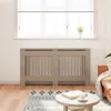 vidaXL Obklad radiátora 152 x 19 x 81,5 cm, drevotrieska Náhľad obrázku produktu 3