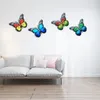4 Stücke Metall Schmetterlinge Wanddeko Wand Deko Produktbild-Vorschau 3