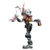 A figurine of a character with bunny ears and a mask, holding a stuffed bunny. Anteprima dell’immagine prodotto